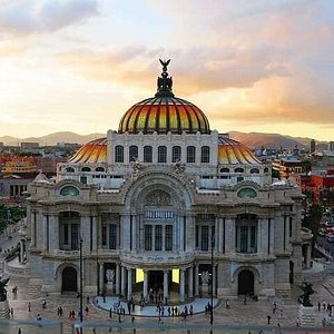 Futuristic view of angel de la independencia in ciudad de mexico on Craiyon
