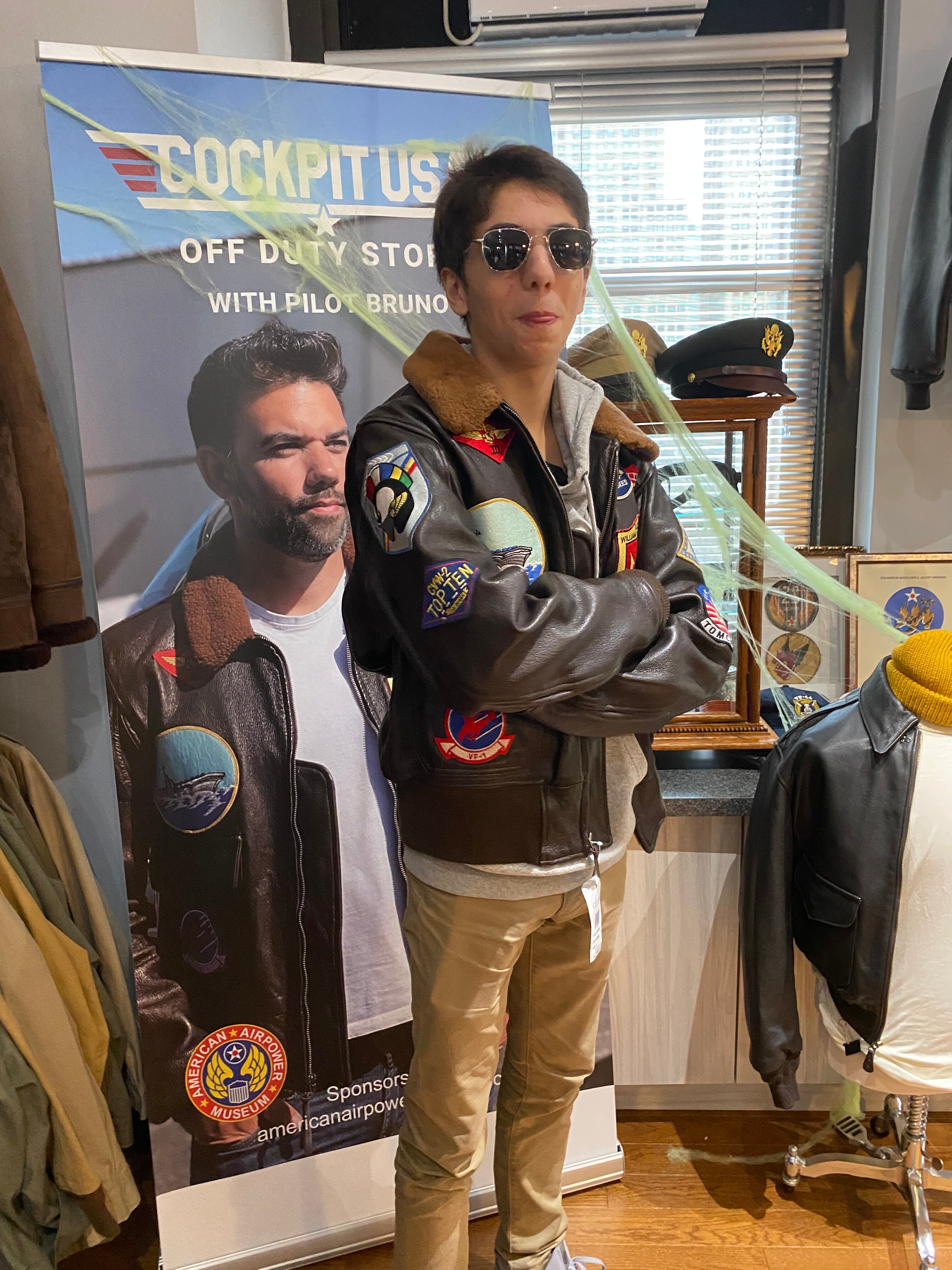 Cockpit usa sale top gun jacket