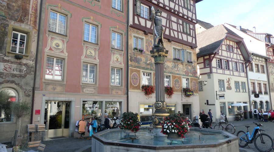 Marktbrunnen (Stadtbrunnen) i Stein am Rhein