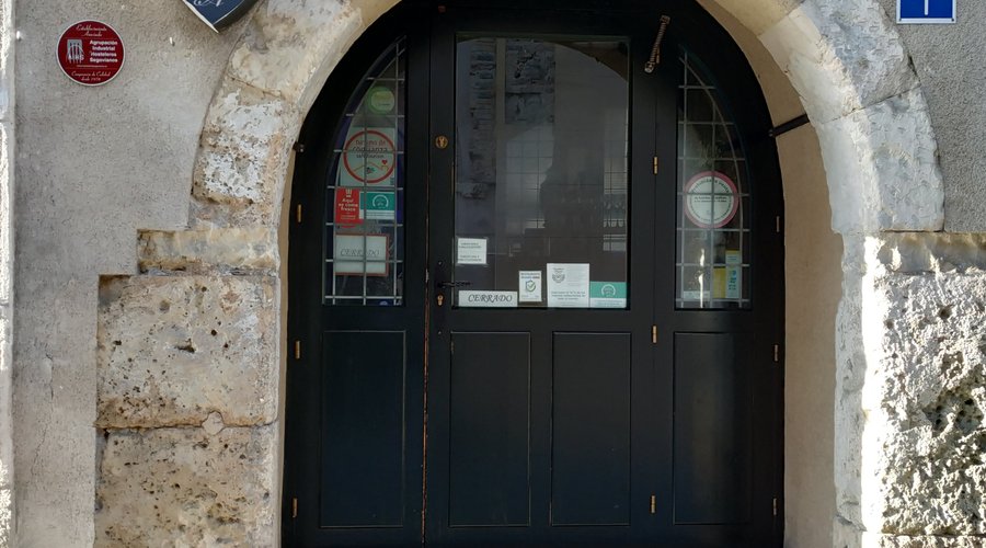 ¡Nuestra entrada!