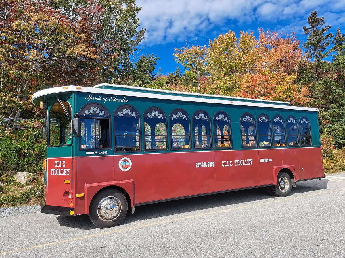 trolley tour acadia national park