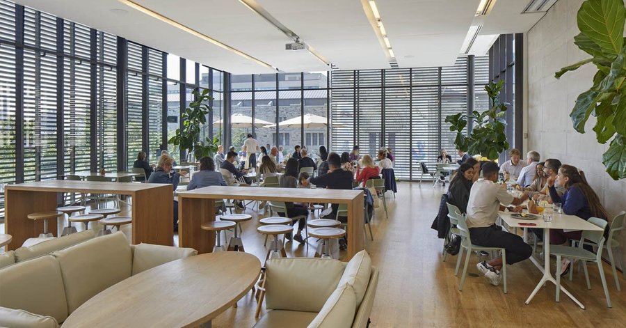 Clay Restaurant on the Museum's third floor. Photo: Tom Arban