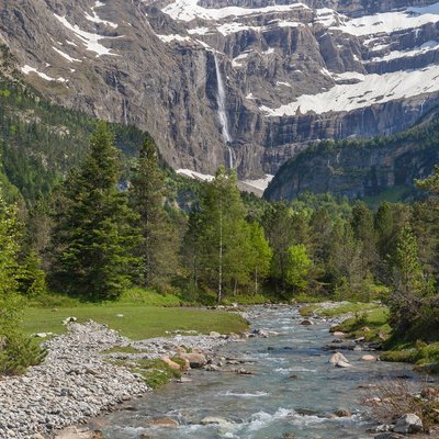 Cirque de Gavarnie in the French Pyrénées