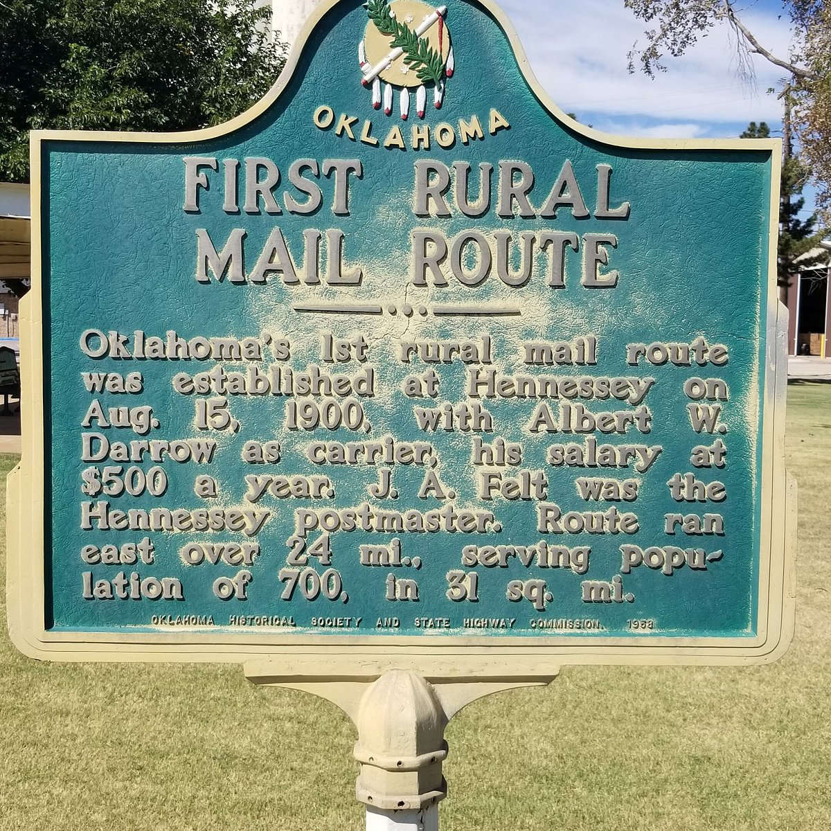 تعليقات حول ‪Memorial Park‬ ‪Hennessey‬, ‪Oklahoma‬ Tripadvisor