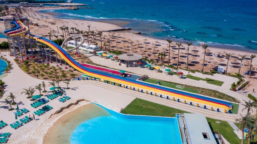 5 Springs Aqua Park is one of the largest Aqua parks on the coast of the Red Sea with 36 features in total. It is directly overlooking the beach, which gives our guests the best of the two worlds... Adrenaline rush and a relaxation safe haven.