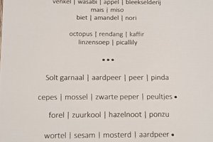 Speisekarte