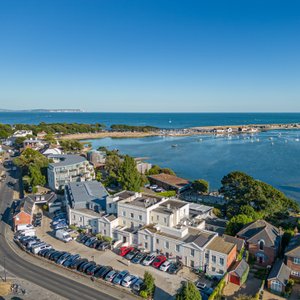 Christchurch Harbour Hotel & Spa sits right on the waterfront 