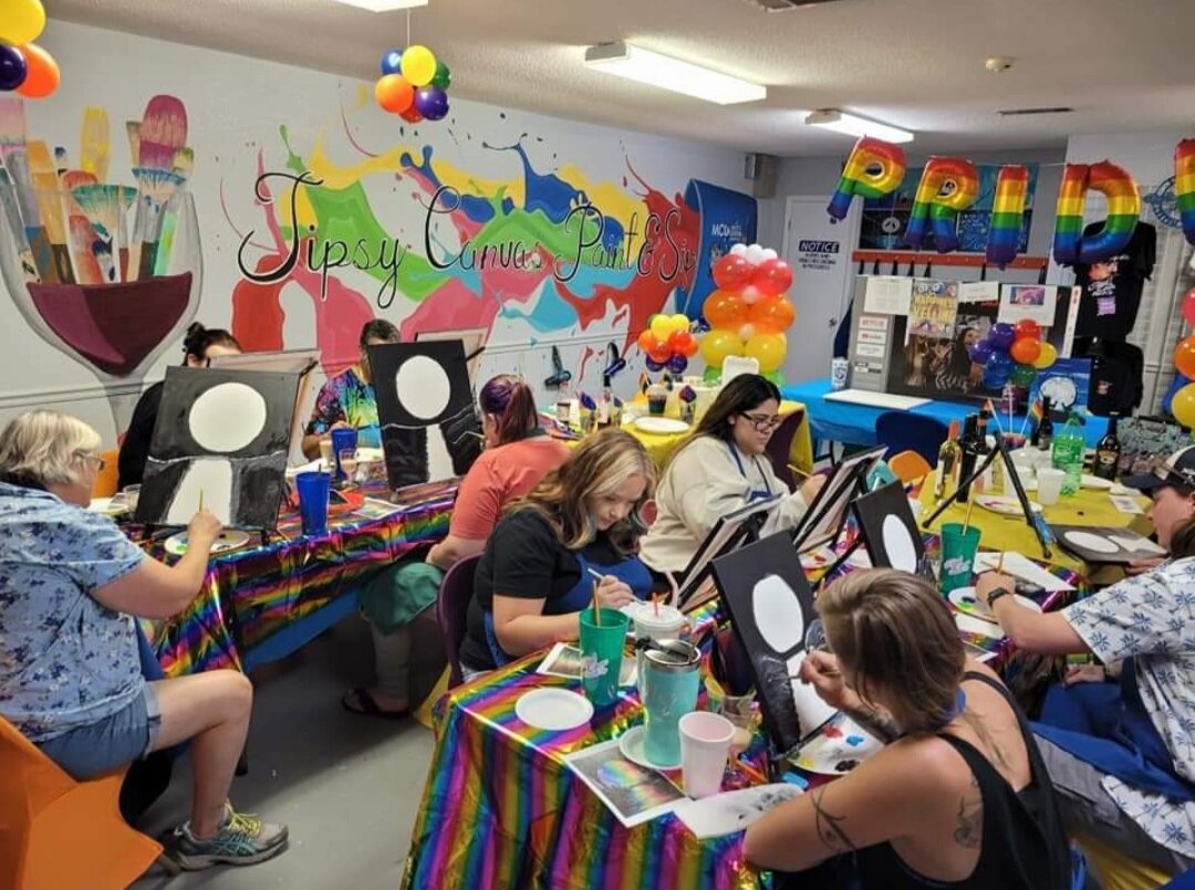 Tipsy Canvas Paint Sip Crestview Tipsy Canvas Paint Sip   Pride Night 2022 