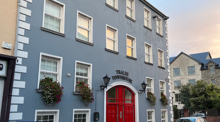 Front of the townhouse 