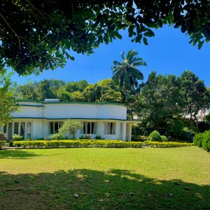 Our large garden space to relax and be more peaceful. 