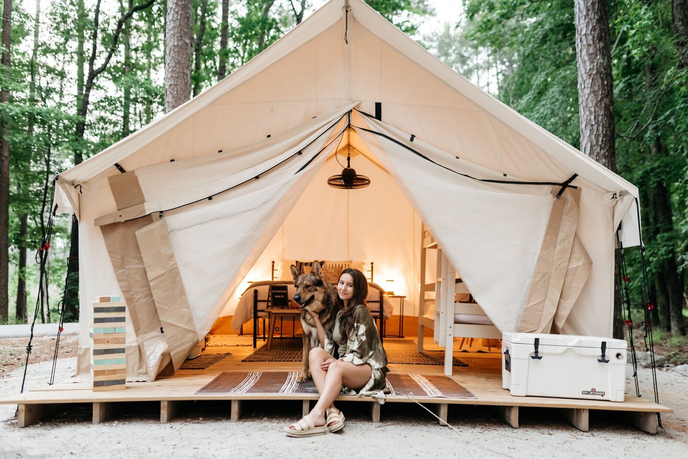 TIMBERLINE GLAMPING AT UNICOI STATE PARK - Prices & Campground Reviews ...