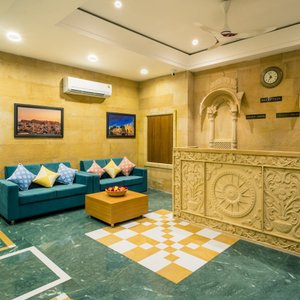 Reception area