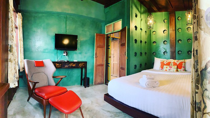 Bedroom at Siamotif, Bangkok