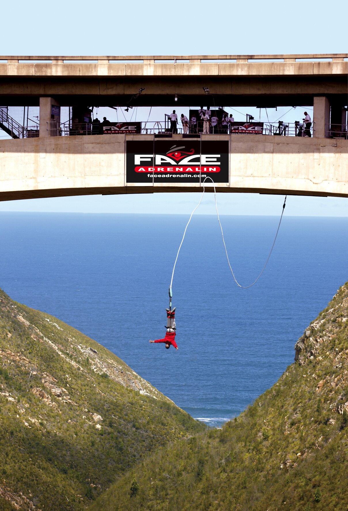 BLOUKRANS BUNGY FACE ADRENALIN Tsitsikamma National Park All