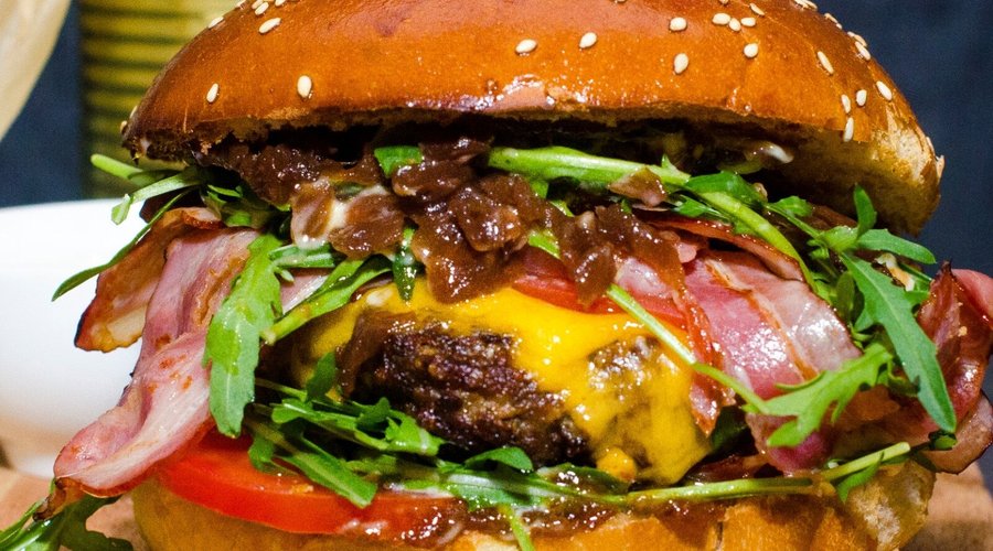Our best seller - Bacon jam burger