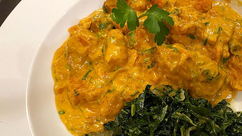 Kenyan dish at Swahili Village–The Consulate DC