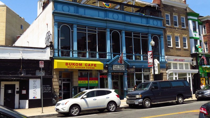 Exterior of Bukom Cafe