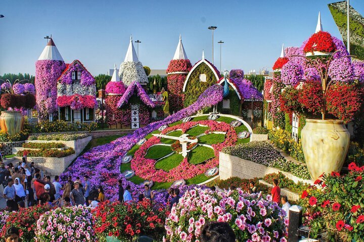 2024 Half Day Dubai City Tour with Dubai Miracle Garden Visit