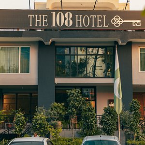 exterior of the 108 hotel