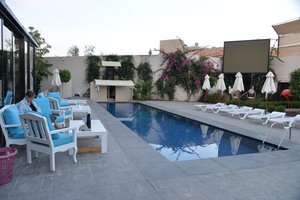 Piscine et plage