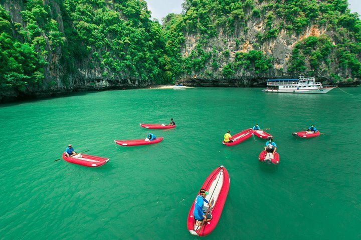 2024 Phang Nga Bay, James Bond Island & Sea Caves Kayaking Tour