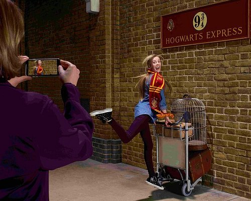 Warner Bros. Studio Tour London on X: First off - outfits. We'd head  straight to Madame Malkin's. All the students were dressed in their  wizarding best, with the exception of Ron, of