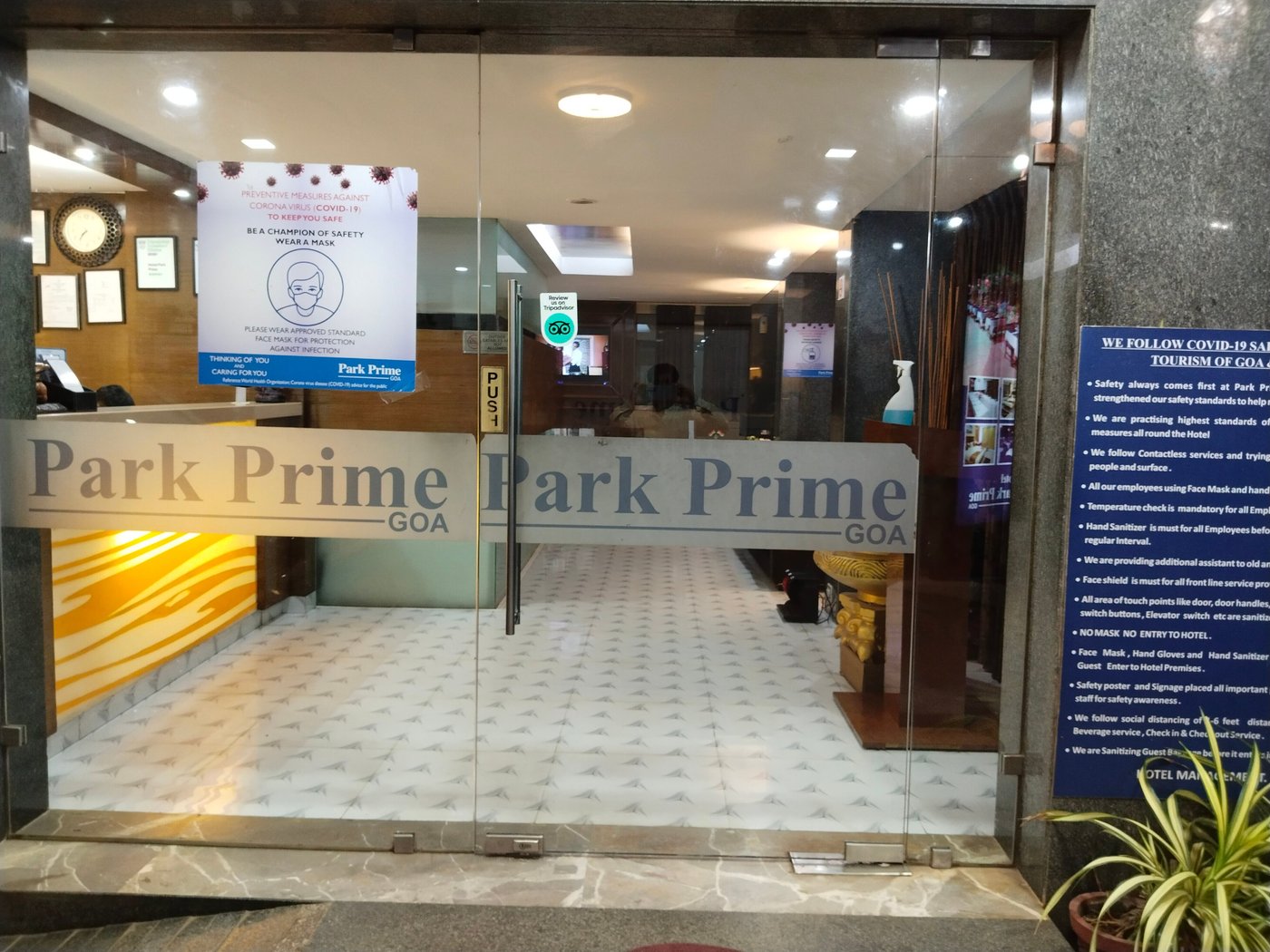 HOTEL PARK PRIME GOA (Panjim) - Hotel Reviews, Photos, Rate Comparison ...