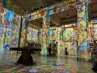 The gift shop  Hall des Lumières