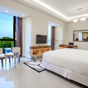 Superior Studio, King with Pool View