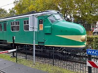 This is one of the few preserved wagons belonging to the original Orient  Express. Place: Spoorwegmuseum in Utrecht.