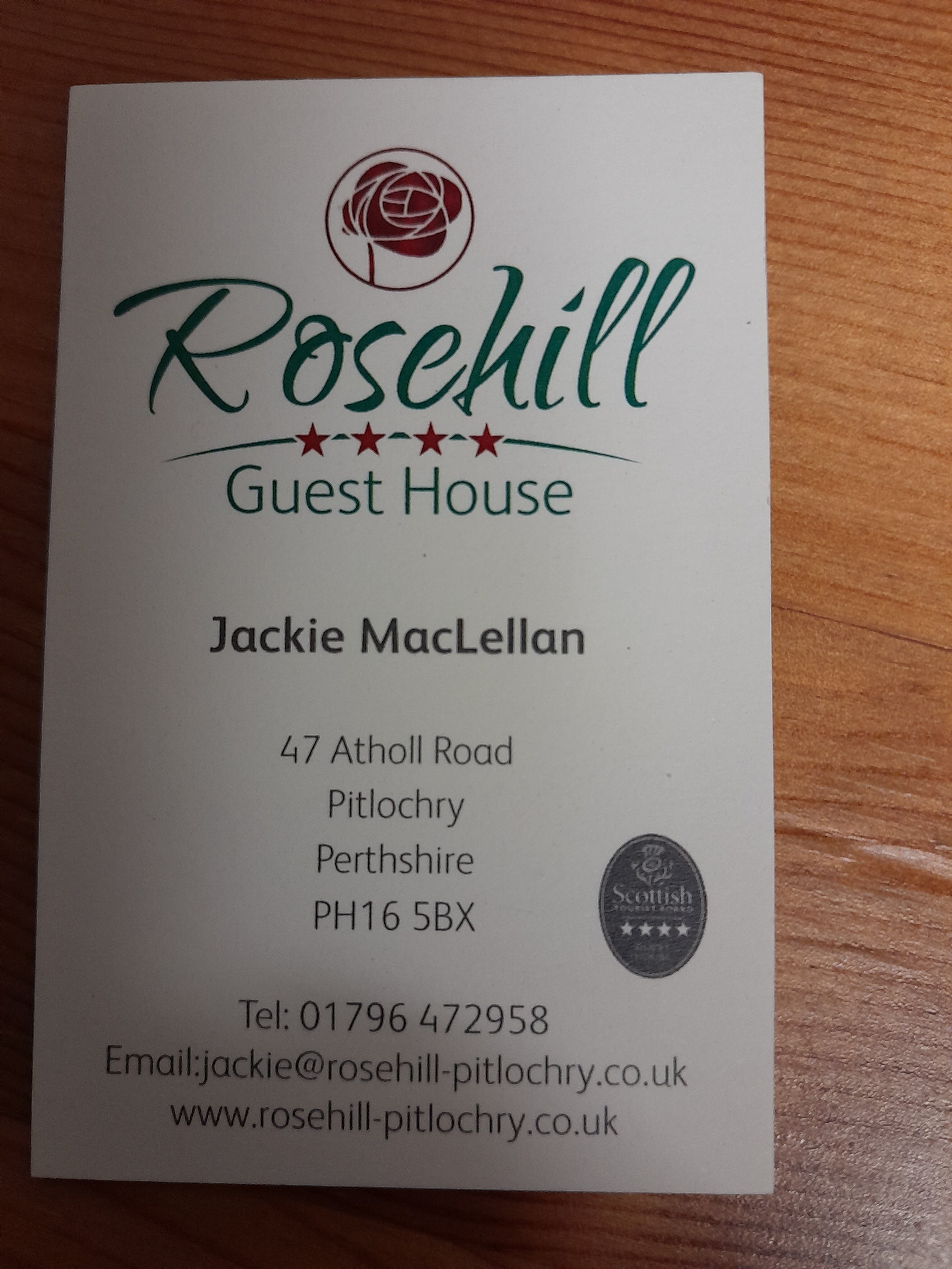 ROSEHILL GUEST HOUSE - Updated 2024 Reviews (Pitlochry)