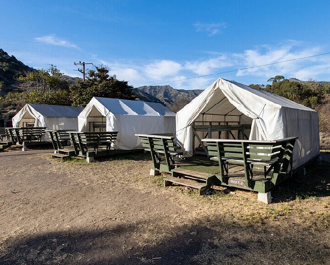 Safari Tents Exterior