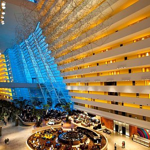 Marina Bay Sands Hotel Lobby - Rise Lounge