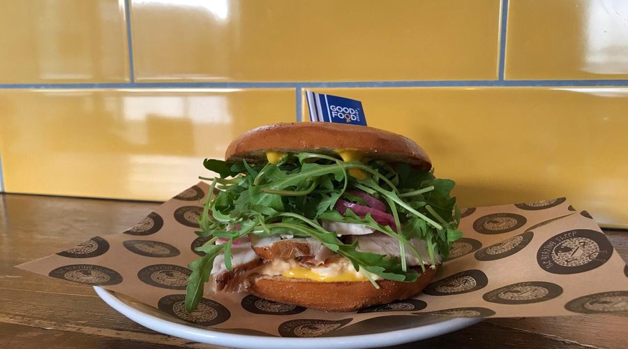 Smoked chicken, egg mayonaise, rocket leaf, sun-dried tomato