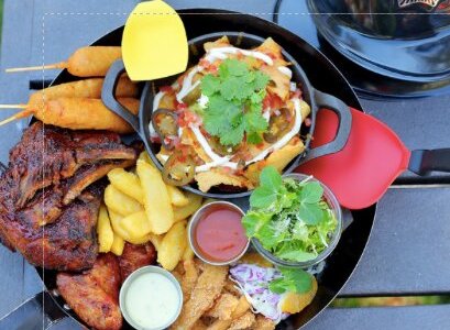 The Grille Shack's "Bel die Polisie Pan"