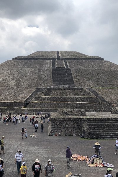 Pyramid at Teotihuacan archaeological complex