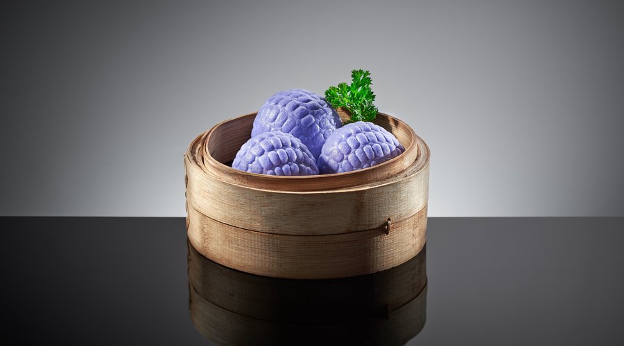 Sweet Potato and Lotus Paste Bun