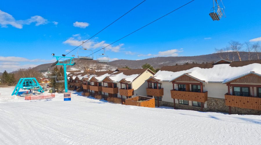 Ski in and out of the Inn at Holiday Valley via the Sunrise Slope & Chairlift!!
