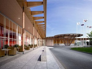Hilton at St George's Park, Burton upon Trent in Needwood, image may contain: Convention Center, City, Street, Airport