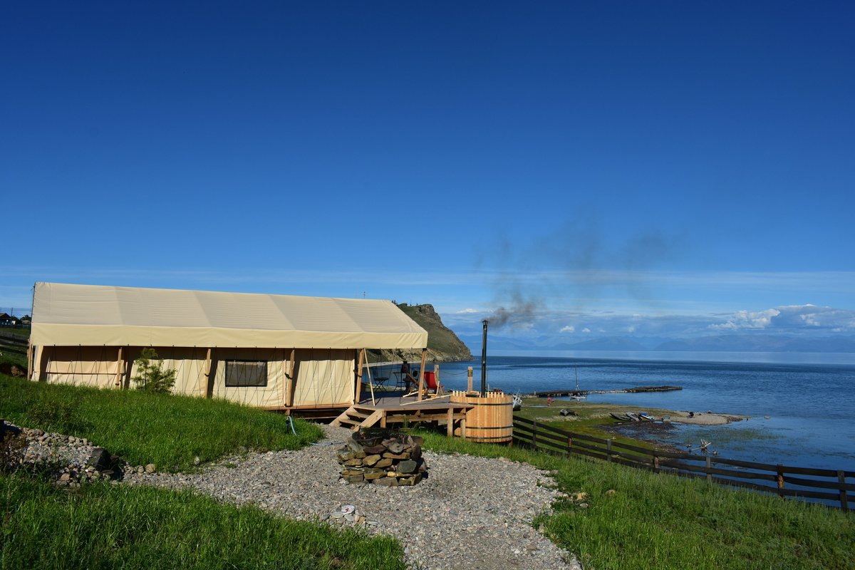 Best of the best options to meet the great Baikal - отзыв о Глэмпинг На  Байкале Без Паники, Мой Капитан!, Baykalskoye, Россия - Tripadvisor