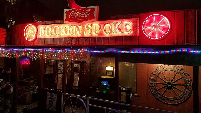 The Broken Spoke in Austin, Texas 