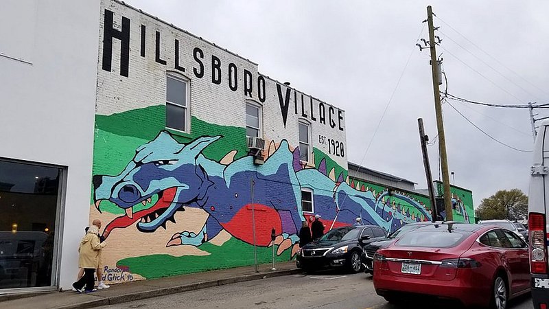 Hillsboro Village Mural  in Nashville