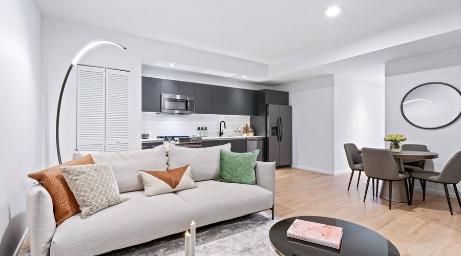 Living Room in One Bedroom Suite