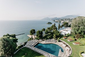 Corfu Holiday Palace in Corfu, image may contain: Pool, Water, Swimming Pool, Outdoors