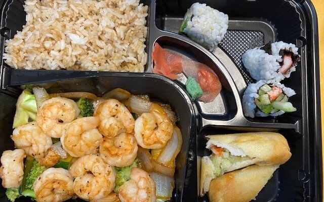 Shrimp Bento Box