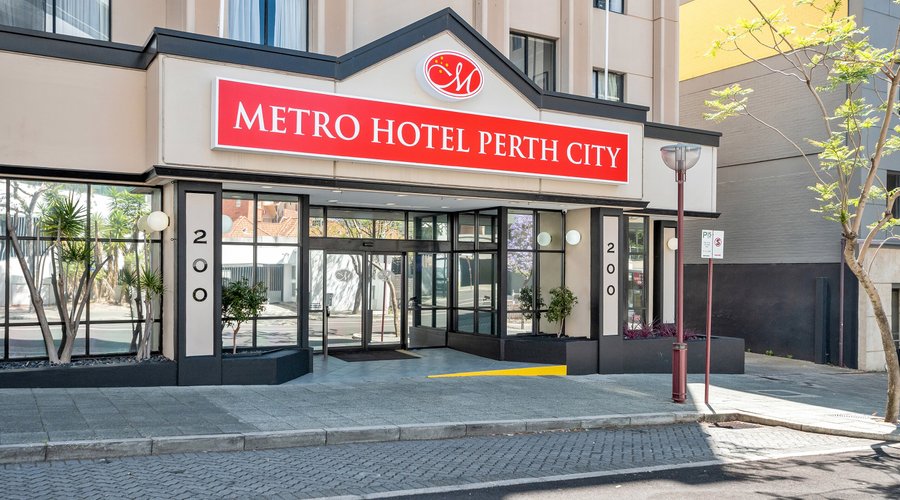Hotel entrance