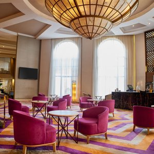Mercure Hotel Nairobi Upper Hill in Nairobi, image may contain: Interior Design, Door, Plywood, Wood