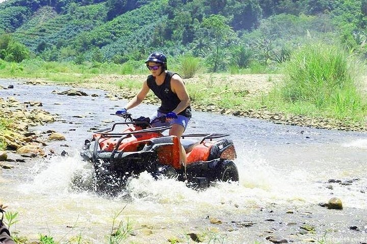 PHUKET-PHANG NGA: Rafting 7Km. Zipline- ATV - Waterfall, Lunch (Khuk ...