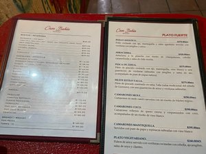 Menú