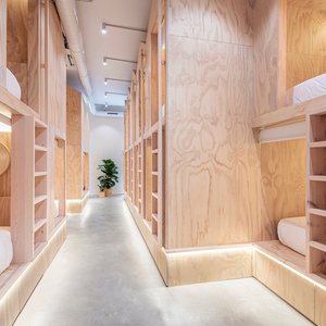 A new concept of Smart Hostel with a unique sleeping solution, the Casitas.